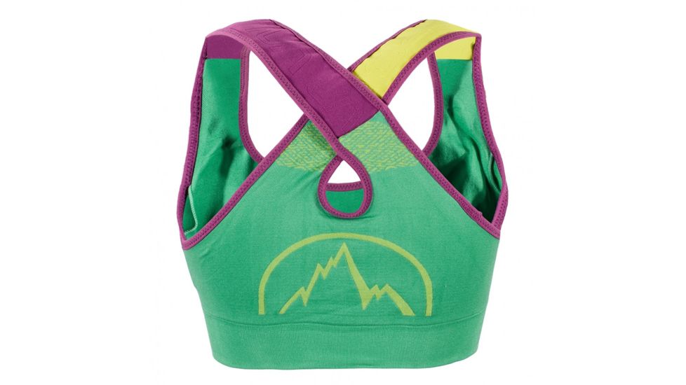 La Sportiva Focus Top - Women's, Jade Green/Purple, Extra Small I84-704500-XS