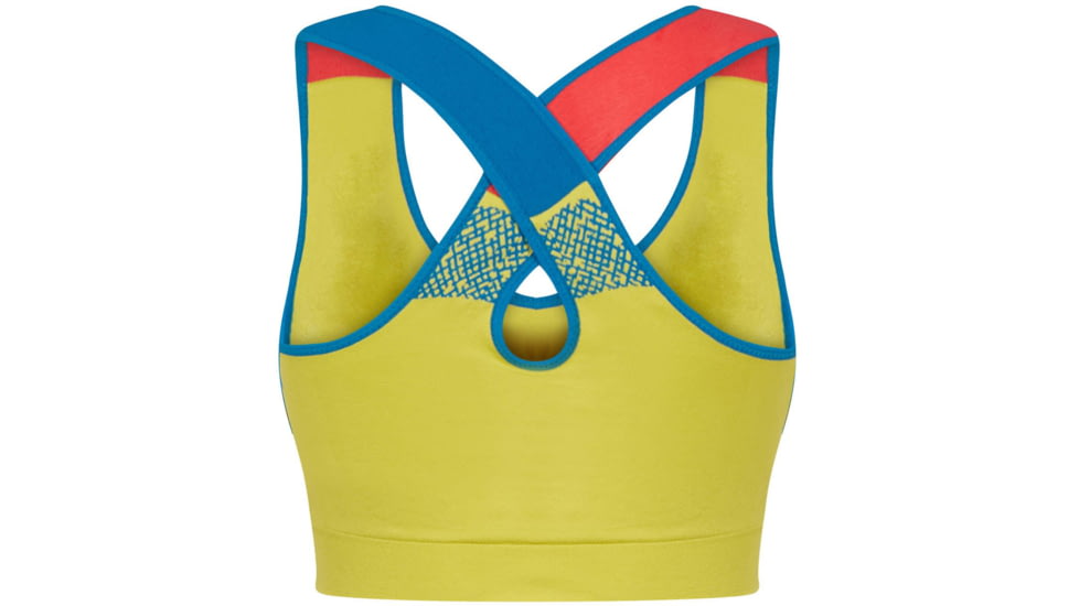 La Sportiva Focus Top - Womens, Celery Neptune, Small, I84-715619-S