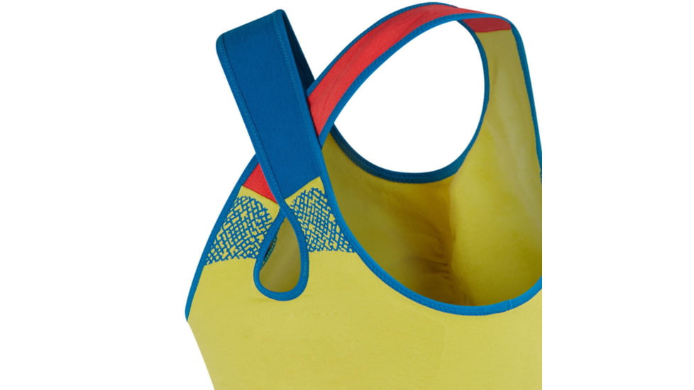 La Sportiva Focus Top - Womens, Celery Neptune, Small, I84-715619-S