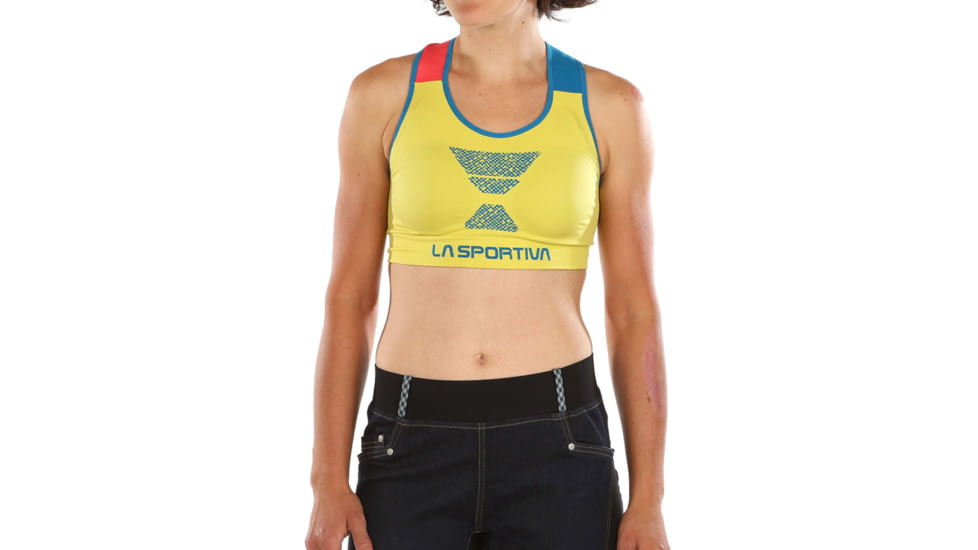 La Sportiva Focus Top - Womens, Celery Neptune, Small, I84-715619-S