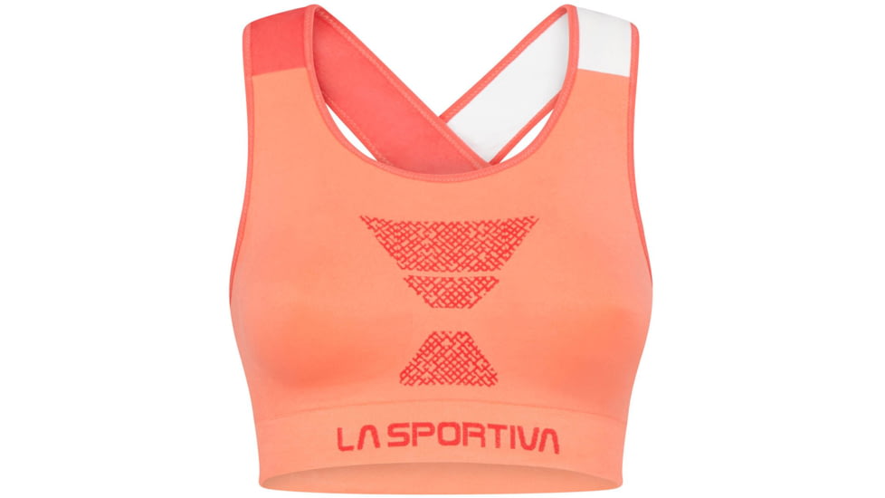 La Sportiva Focus Top - Womens, Flamingo Hibiscus, Large, I84-403402-L