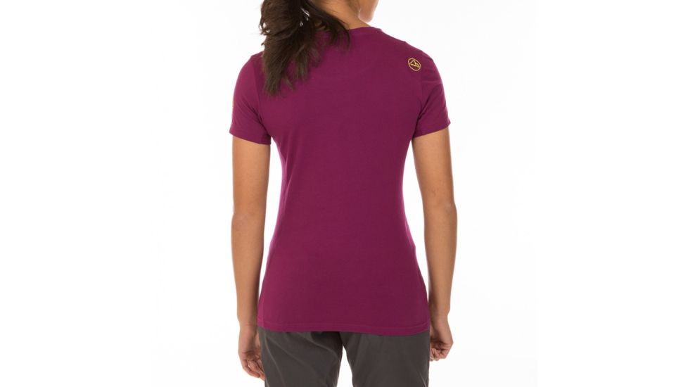 La Sportiva For Your Mountain T-Shirt - Women's, Plum, Extra Small I77-501501-XS