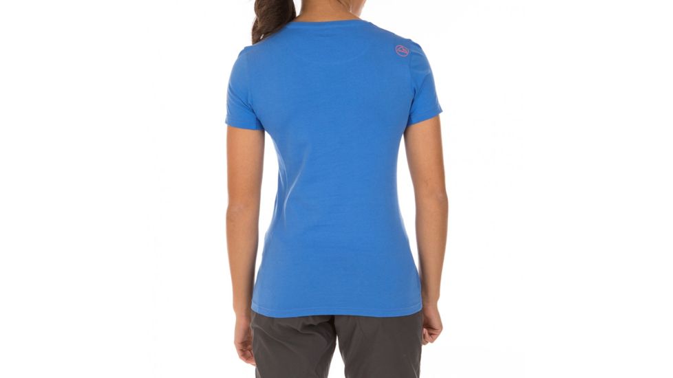 La Sportiva For Your Mountain T-Shirt - Women's, Cobalt Blue, Small I77-613613-S