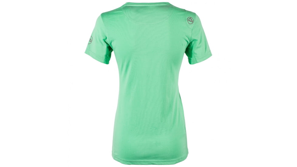 La Sportiva For Your Mountain T-Shirt - Women's, Jade Green, Extra Small I77-704704-XS