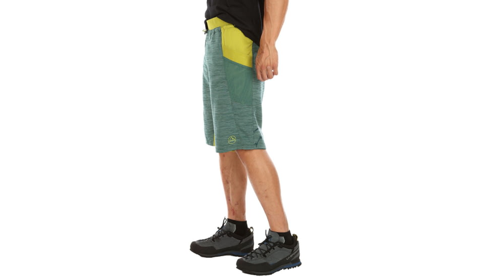 La Sportiva Force Short - Mens, Pine Kiwi, Small, H86-714713-S
