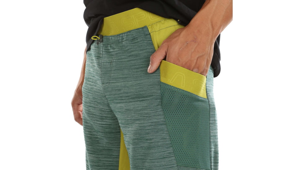 La Sportiva Force Short - Mens, Pine Kiwi, Small, H86-714713-S