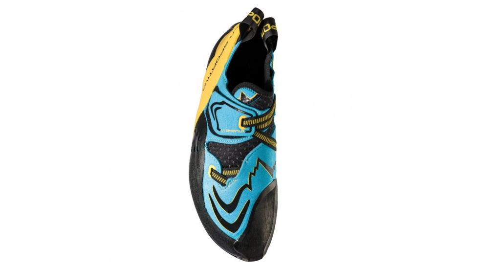 La Sportiva Futura Climbing Shoes - Men's, Blue/Yellow, 42, Medium, 20R-600100-42