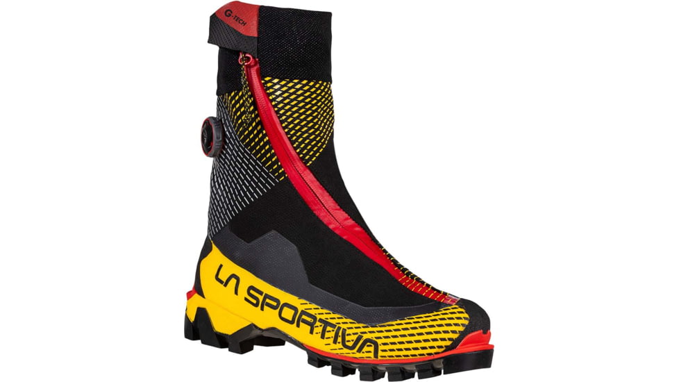 La Sportiva G-Tech Mountaineering Shoes - Men's, Black/Yellow, 43.5, 31F-999100-43.5