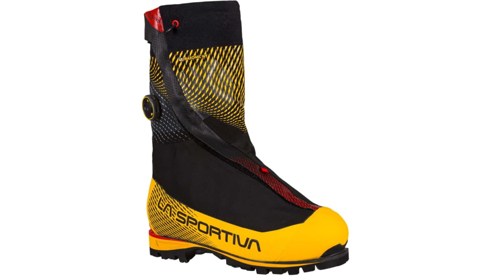 La Sportiva G2 Evo Mountaineering Boots - Men's, Black/Yellow, 46.5, 21U-999100-46.5