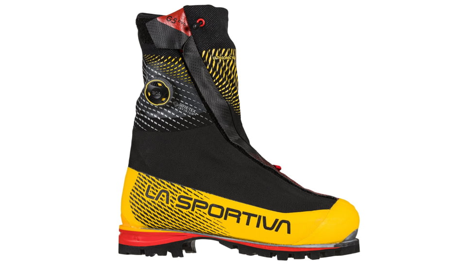 La Sportiva G5 Evo Mountaineering Shoes - Mens, Black/Yellow, 40.5, Medium, 21V-999100-40.5