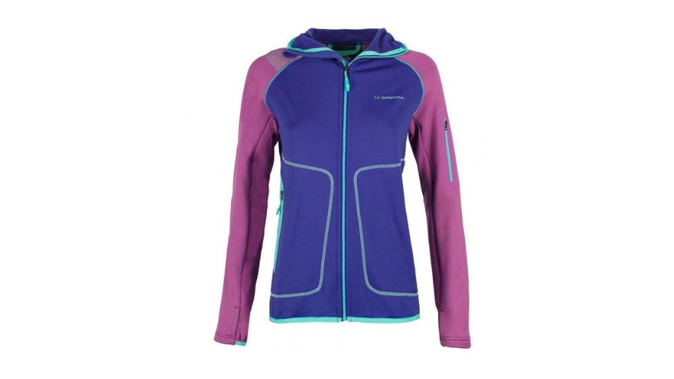 La Sportiva Gamma Hoody - Womens, IrisBluePurple, Medium, C60-611500-M