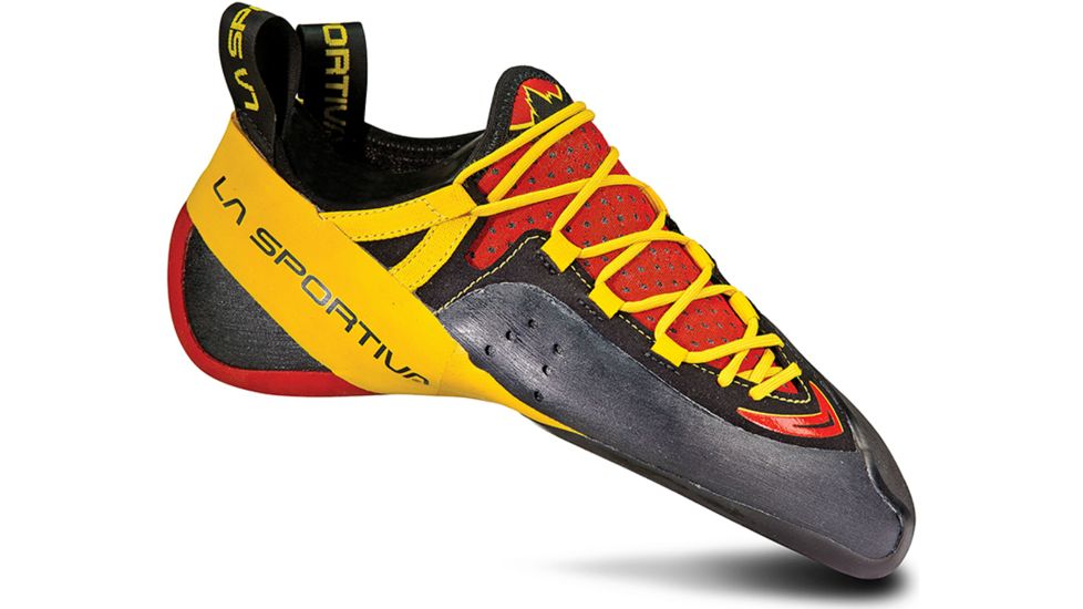 La Sportiva Genius Climbing Shoes - Men's, Red, 46, Medium, 10R-RE-46