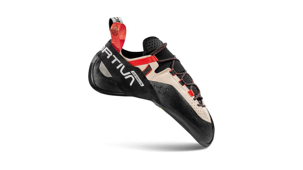 La Sportiva Genius Climbing Shoes - Mens, Chalk, 42, 40M-004004-42