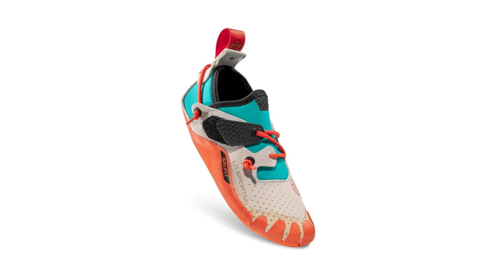 La Sportiva GripIt Climbing Shoe - Kids, Chalk, 33/34, 40Q-004004-33/34