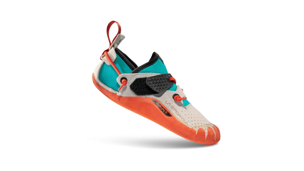 La Sportiva GripIt Climbing Shoe - Kids, Chalk, 33/34, 40Q-004004-33/34