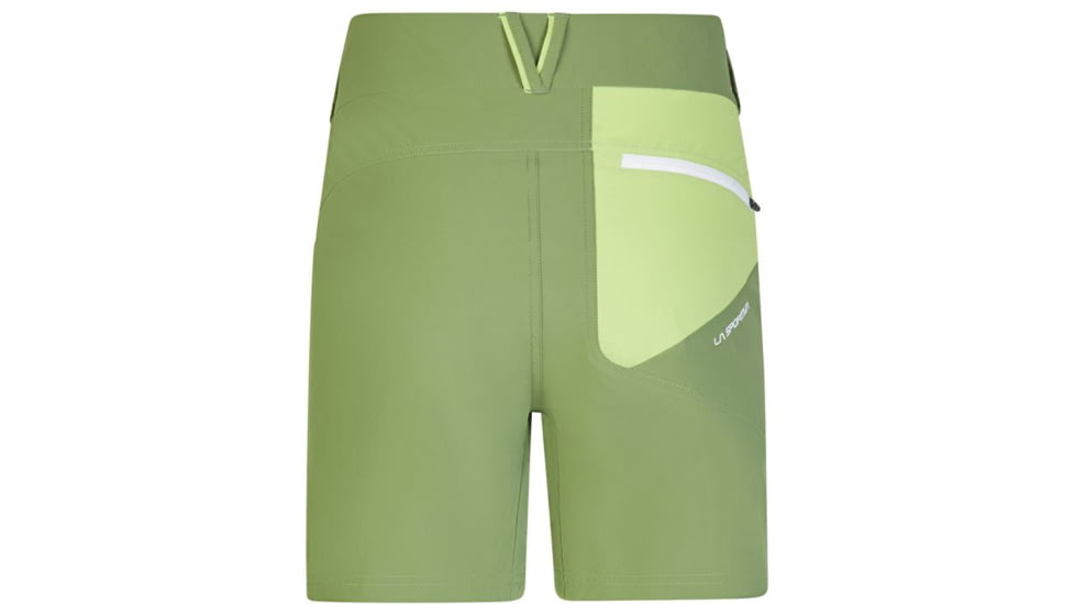 La Sportiva Hike Short - Womens, Kale/Lime Green, Small, Q17-718709-S