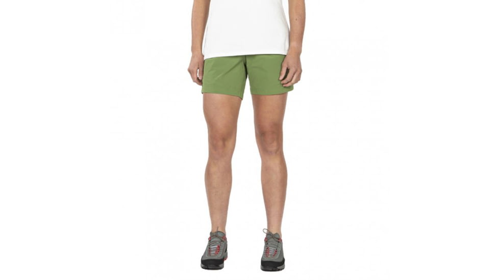 La Sportiva Hike Short - Womens, Kale/Lime Green, Small, Q17-718709-S