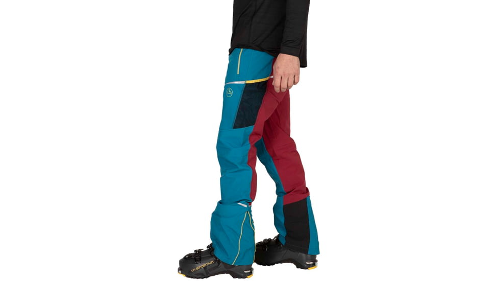 La Sportiva Ikarus Pant - Mens, Crystal/Sangria, Small, L60-635320-S