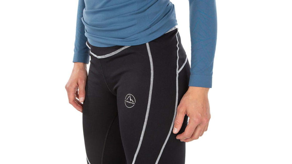 La Sportiva Instant Pant - Womens, Black/White, Extra Small, Q20-999000-XS