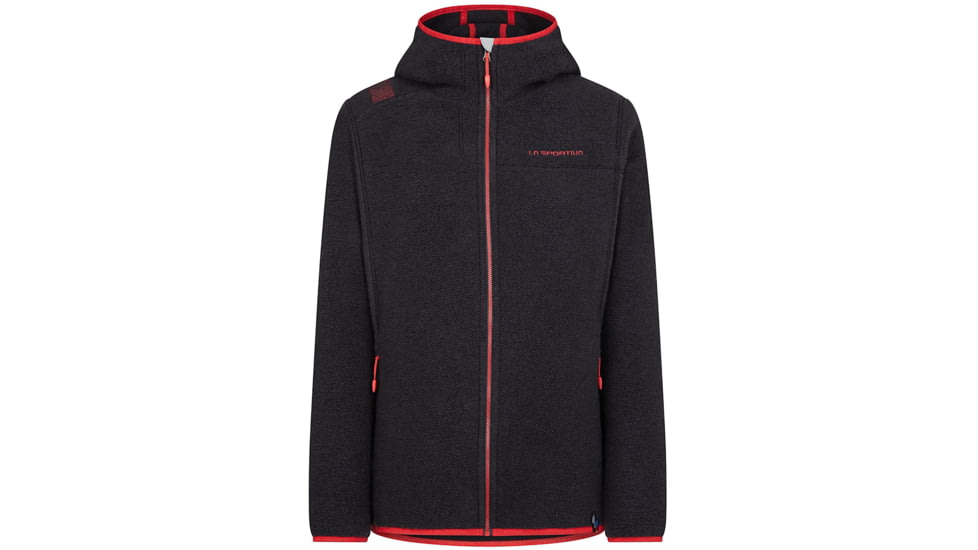 La Sportiva Iride Hoody - Womens, Cloud/Hibiscus, Small, O34-907402-S