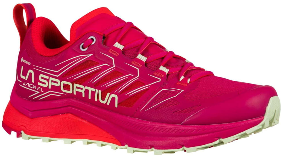 La Sportiva Jackal GTX Running Shoes - Womens, Cerise/Lollipop, 43, 46K-409321-43