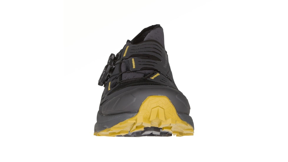 La Sportiva Jackal II Boa Running Shoes - Mens, Black/Savana, 44.5, ZFRS098-K00E32-44.5