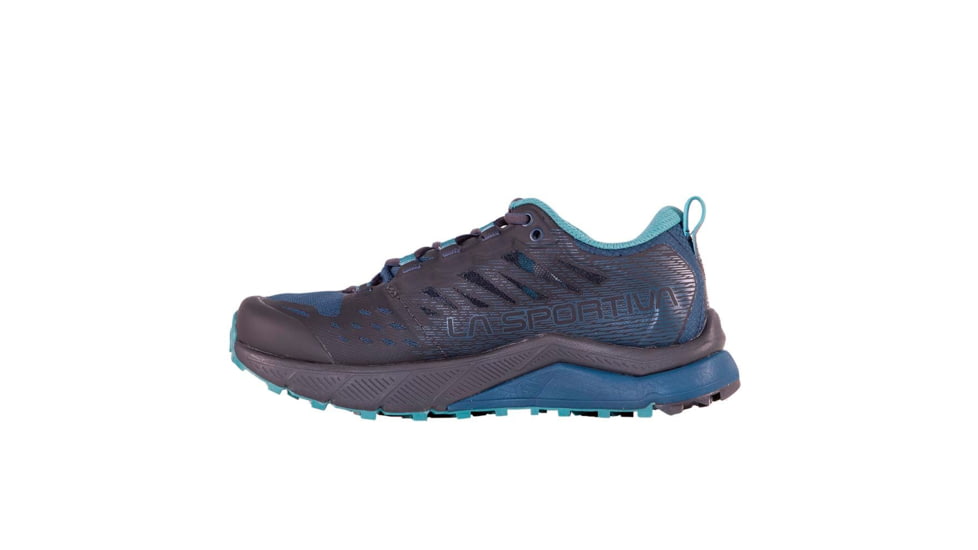 La Sportiva Jackal II Running Shoes - Womens, Carbon/Lagoon, 40.5, 56K-900638-40.5