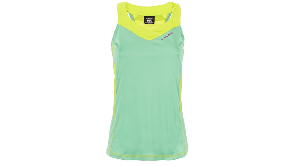 La Sportiva Joy Tank - Women's, Jade Green/Apple Green, Medium K64-704705-M