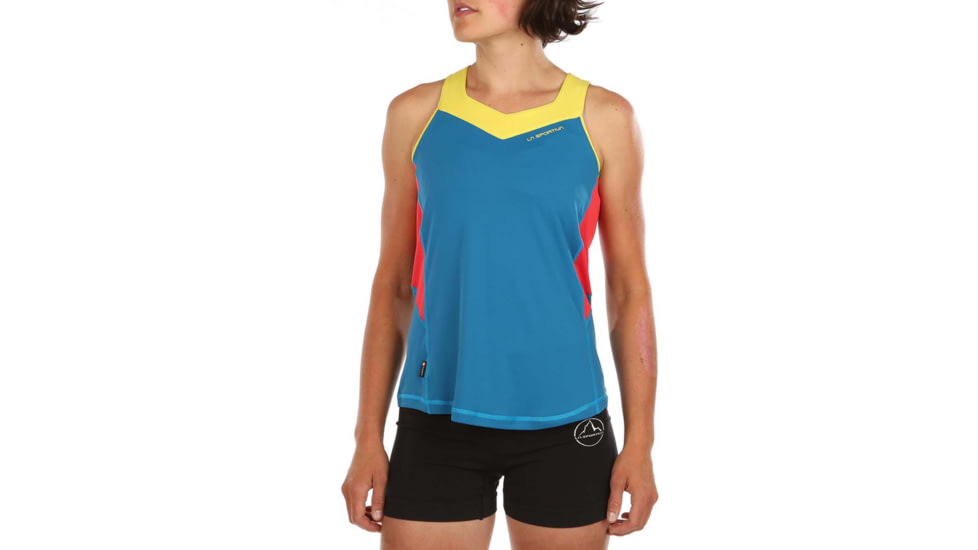 La Sportiva Joy Tank - Womens, Neptune/Hibiscus, Small, K64-619402-S