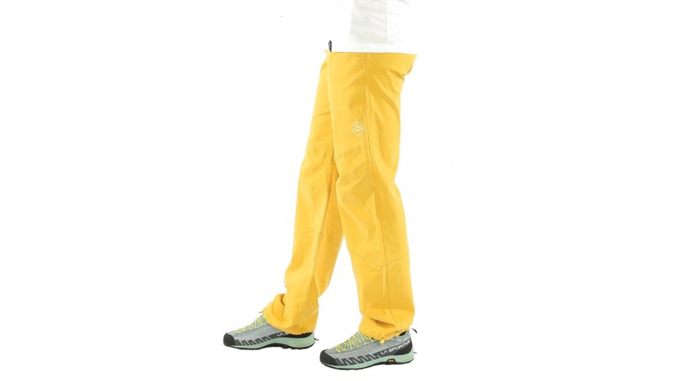 La Sportiva Kalymnos Pant - Womens, Yellow, L, I27-YELLOW-L
