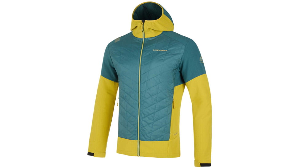 La Sportiva Kap Hybrid Hoody - Mens, Alpine/Moss, Medium, L73-726723-M