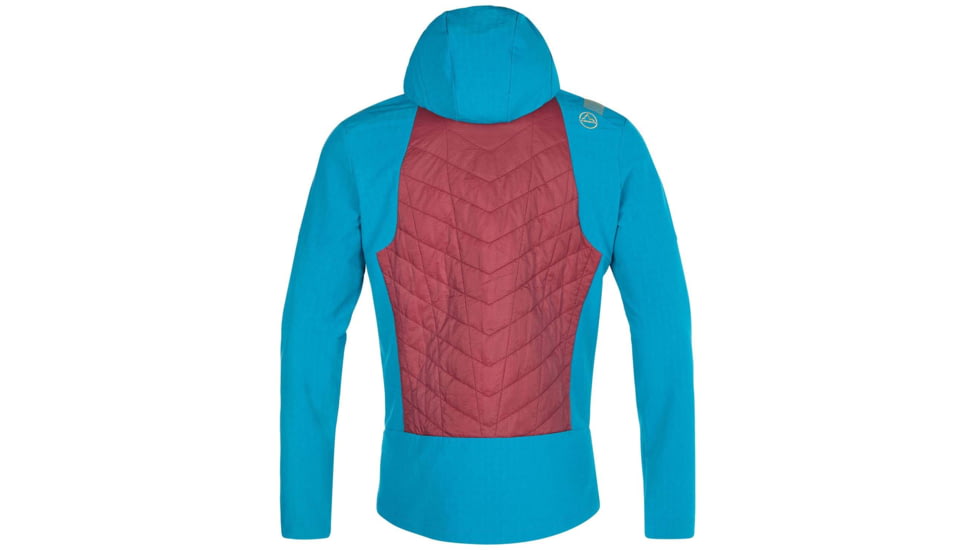 La Sportiva Kap Hybrid Hoody - Mens, Sangria/Crystal, Small, L73-320635-S