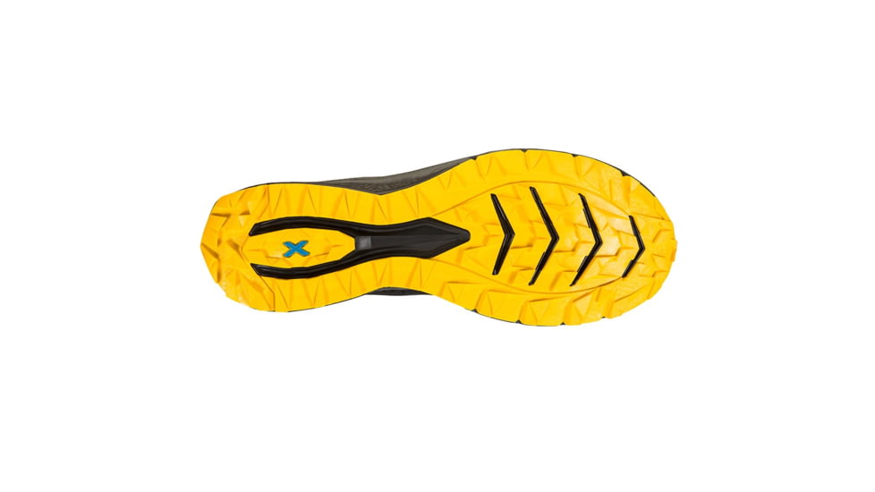 La Sportiva Karacal Running Shoes - Mens, Black/Yellow, 45.5, Medium, 46U-999100-45.5