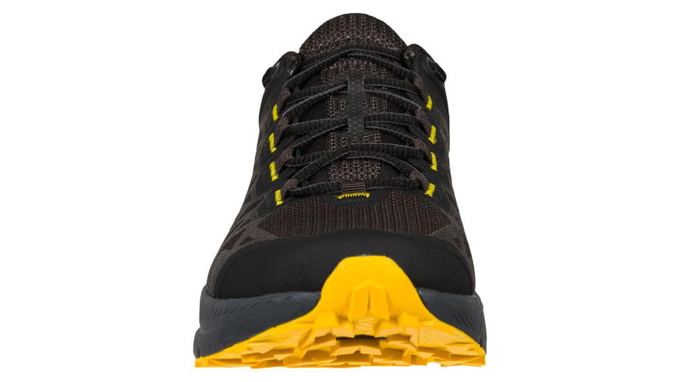 La Sportiva Karacal Running Shoes - Mens, Black/Yellow, 45.5, Medium, 46U-999100-45.5