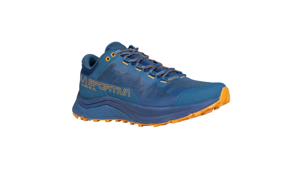 La Sportiva Karacal Running Shoes - Mens, Space Blue/Poseidon, 39, Medium, 46U-623626-39