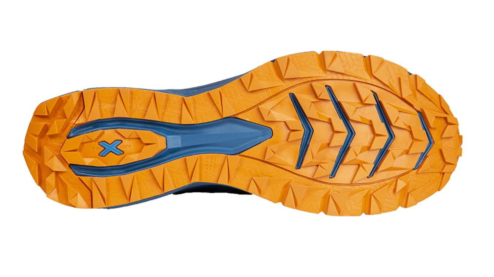 La Sportiva Karacal Running Shoes - Mens, Space Blue/Poseidon, 39, Medium, 46U-623626-39