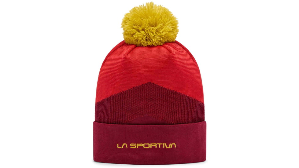 La Sportiva Knitty Beanie, Sangria/Sunset, Small, Y58-320319-S