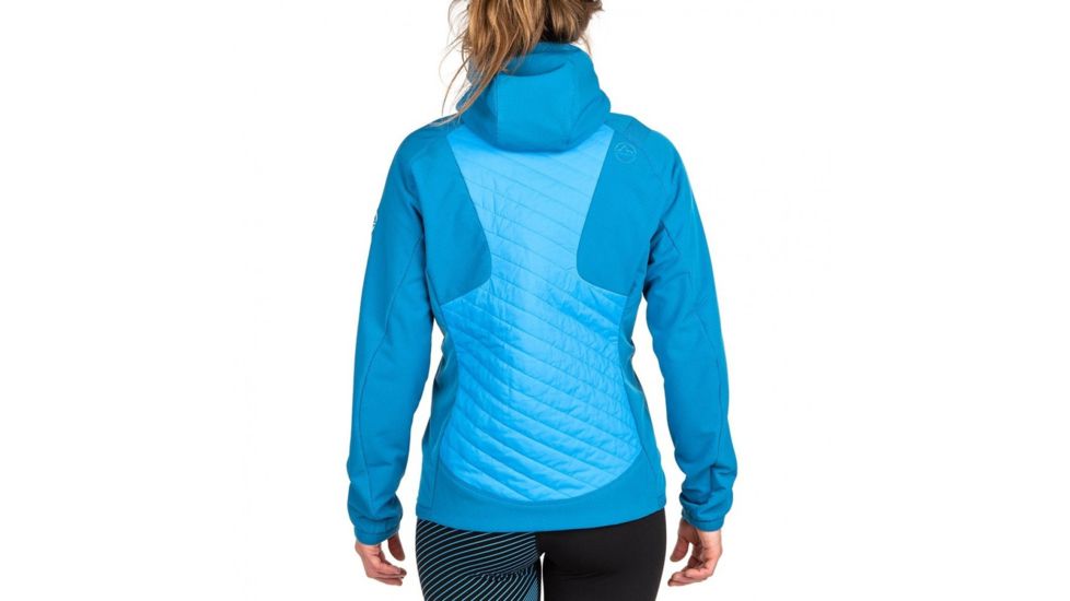 La Sportiva Kobik Hoody - Womens, Azure/Neptune, Extra Small, C97-620619-XS