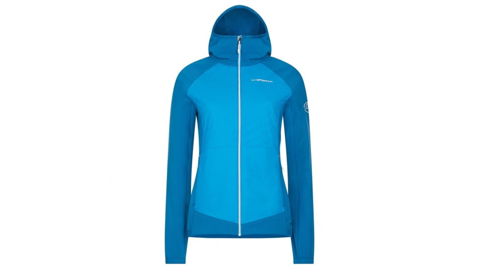 La Sportiva Kobik Hoody - Womens, Azure/Neptune, Extra Small, C97-620619-XS