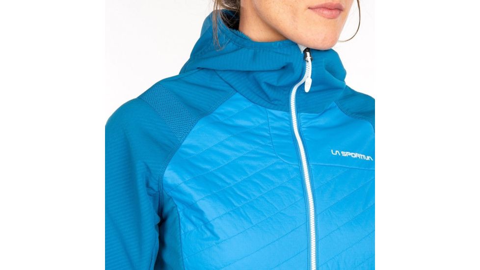 La Sportiva Kobik Hoody - Womens, Azure/Neptune, Extra Small, C97-620619-XS