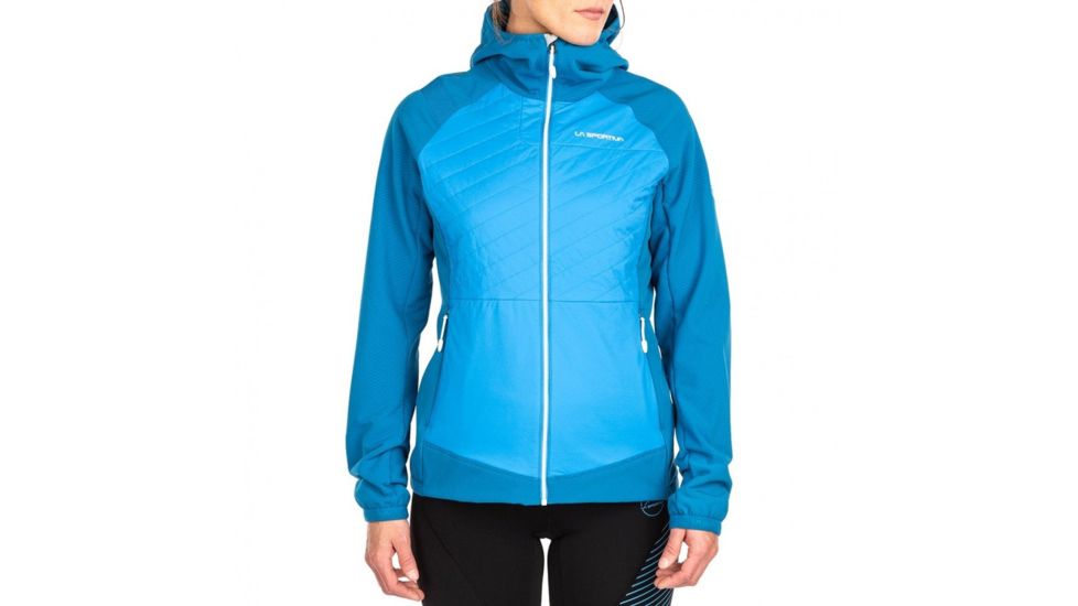La Sportiva Kobik Hoody - Womens, Azure/Neptune, Extra Small, C97-620619-XS