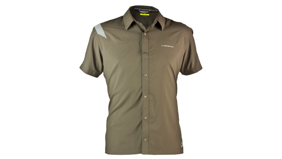 La Sportiva Kronus Shirt - Mens-Brown-Large