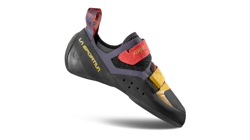 La Sportiva KUBO Climbing Boots - Men's, Savana/Mountain Red, 38.5, ZFCS024-E32R24-38.5