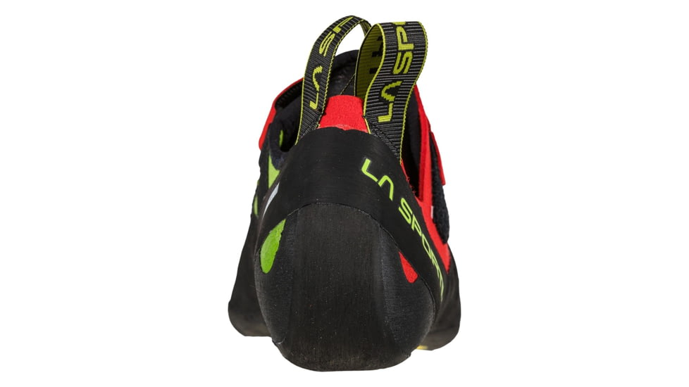La Sportiva Kubo Climbing Shoes - Men's, Goji/Neon, 44, ZFCS024-R14E20-44