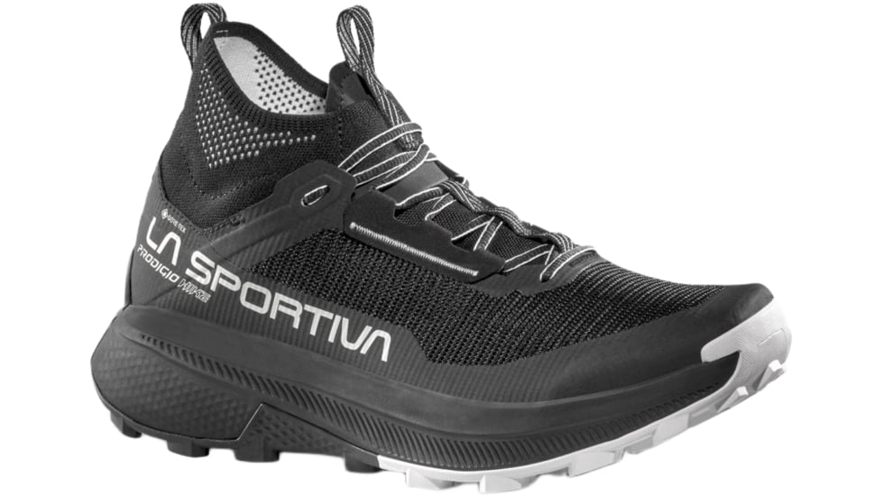La Sportiva Prodigio Hike GTX Boots - Men's, Black/Chalk, 44EU, ZFHS102-K00W04-44