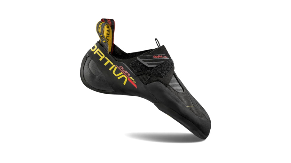 La Sportiva Skwama Lite Climbing Shoes - Men's, Black/Yellow, 39.5US, ZFCS152-K00Y00-39.5