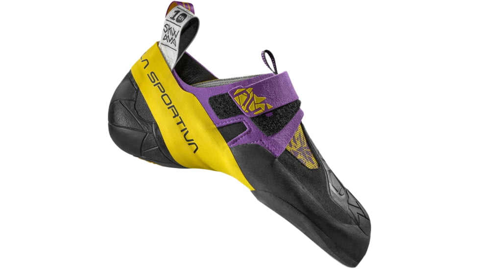La Sportiva Skwana Climbing Shoes - Men's, Purple/Yellow, 39EU, ZFCS005-U00Y00-39