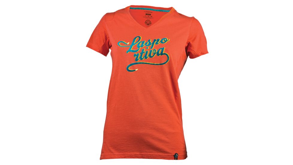 La Sportiva Laspodiva T-Shirt - Women's-Coral-Large, 801216152534