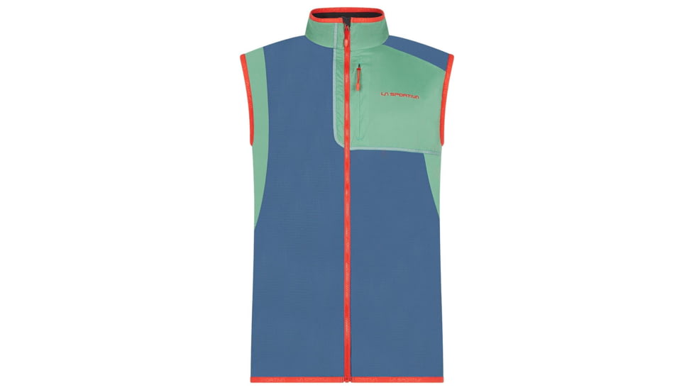 La Sportiva Latitude Vest - Mens, Opal/Grassgreen, Small, L25-618716-S