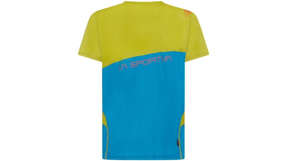 La Sportiva Limitless T-Shirt - Mens, Kiwi Neptune, Medium, J91-713619-M